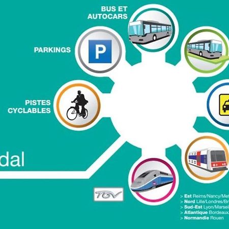 Tout Confort A Massy - Parking / Tgv Et Rer B&C Exterior foto